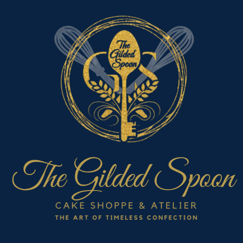 The Gilded Spoon Cake Shoppe & Atelier Logo
